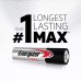 Energizer MAX D Batteries, Premium Alkaline D Cell Batteries (12 Battery Count)